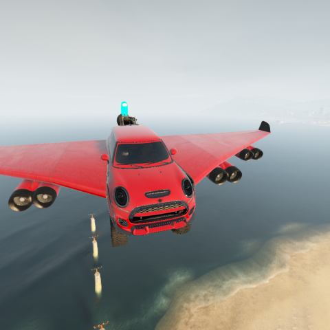 Lifted Mini Cooper Rocket Plane Car [Add-On / Replace | FiveM] 1.0 ...