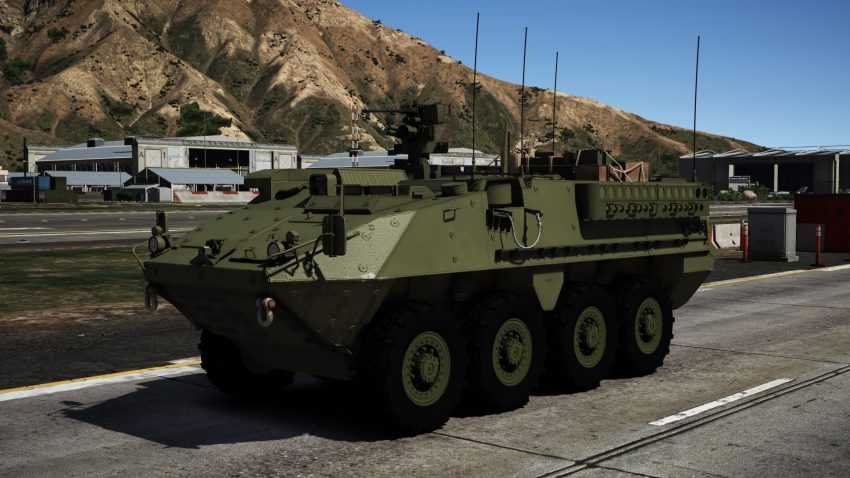 M1126 Stryker ICV [Add-On | Tuning | LODs] 1.0 – GTA 5 mod