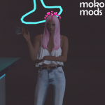 MP Female Medium Hairstyle by mokoo FiveM/SP ready 1.0