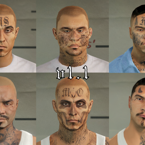 MS-13 (Marabunta Grande Retexture) 1.1 – GTA 5 mod