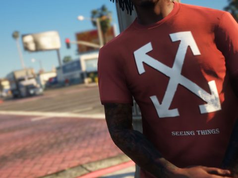 Off-White Seeing Things T-shirt Texture [MP Male] 1.0