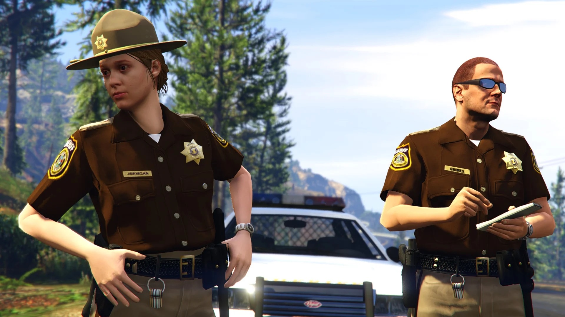 Gta 5 mod sheriff фото 44