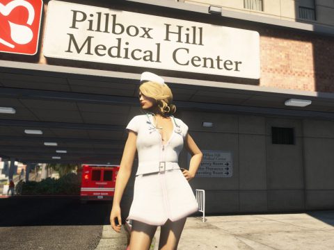 Sexy Nurse dress for MP Female 1.0