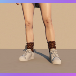 Sneakers with socks for MP Female