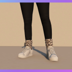 Sneakers with socks for MP Female