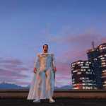 SuperMan God White Suit [Retexture] 1.0 (Normal eyes)