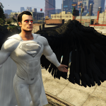 SuperMan God White Suit [Retexture] 1.0 (Normal eyes)