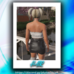 Two Ponytails Hair for MP Female 1.0