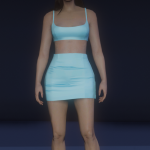 Two piece outfit for MP Female v1.0