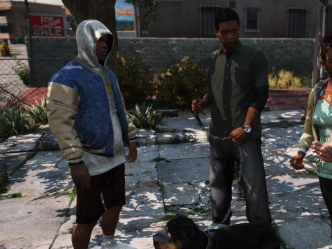 XXXTENTACION Bomber & Shorts For Franklin 1.0