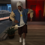 XXXTENTACION Bomber & Shorts For Franklin 1.0