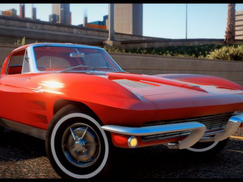 1963 Corvette "Split Window" [Add-on / FiveM | Template | LODs] 1.0
