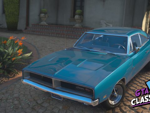 1969 Dodge Charger R/T 426 Hemi [Add-On | Extras | Tuning | LODs | Template 1.0
