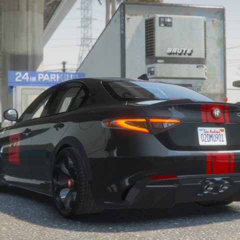 2021 Alfa Romeo Giulia GTAm [Add-On | Extras | Tuning | LODs | Template ...