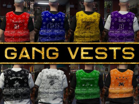 2k Gang Kevlar Vests [MP / FiveM / SP] 1.1