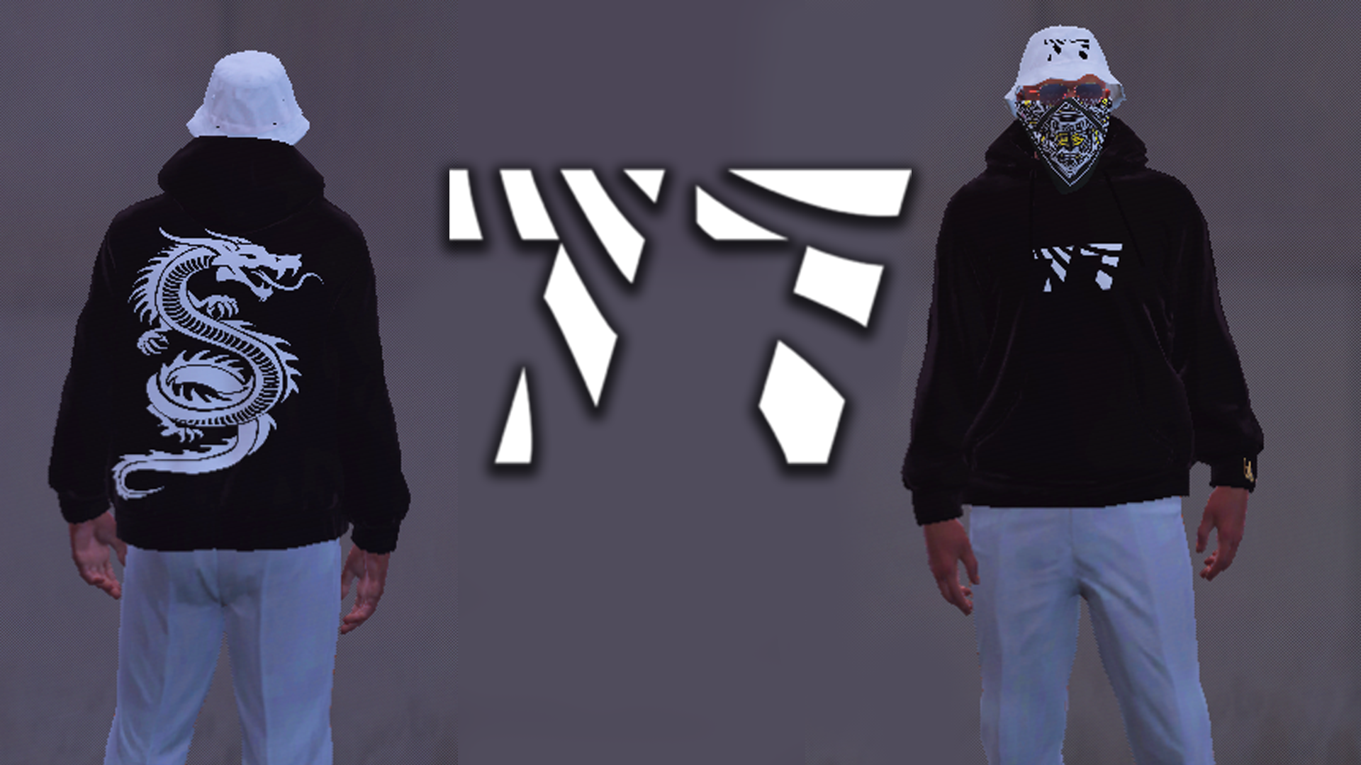 7MORE7 Dragon Hoodie for MP Male 1.0