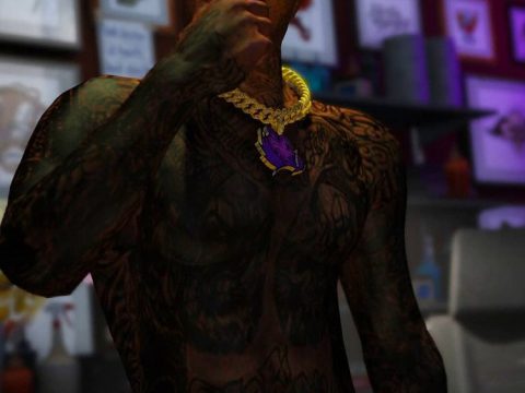 BOAR Chain MP Male [Iced Out] 1.0
