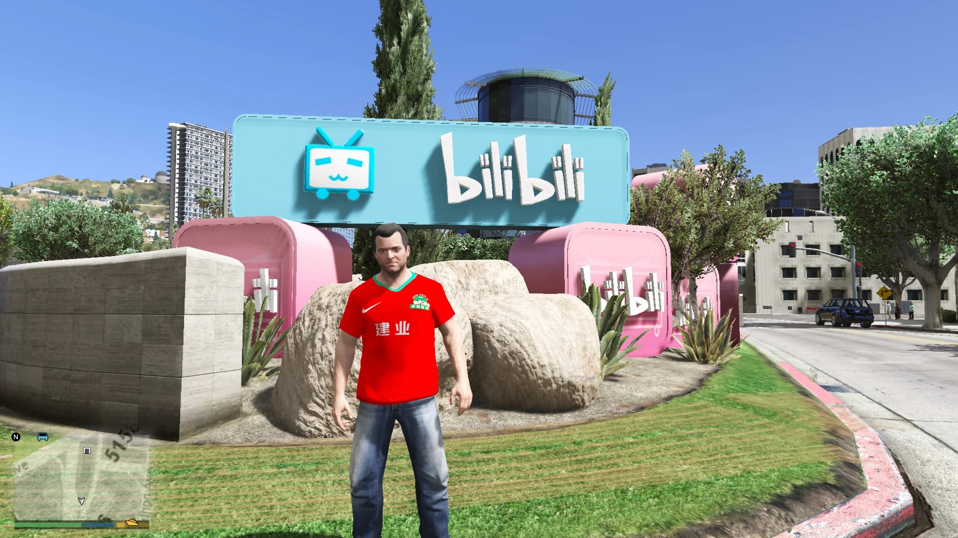 Bilibili headquarters in Los Santos 1.0