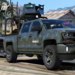 Chevrolet Cheyenne 2017 Armored (SEDENA) [Add-On | FiveM] 1.0