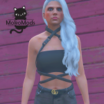 Cross Strapped Top for MP Female