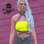 Cross Strapped Top for MP Female