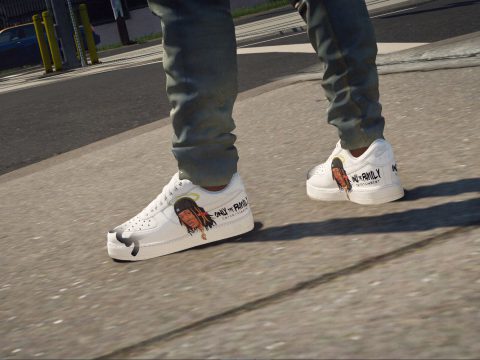 Custom King Von Air Force 1 1.0