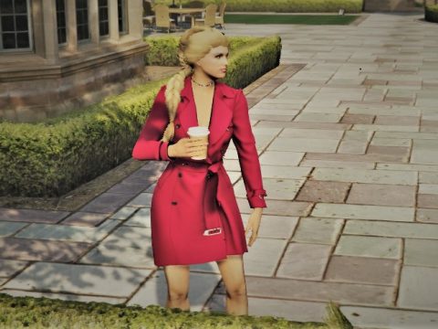 Cute Coat for MP Female 1.0