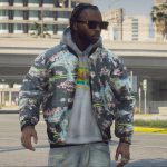 Dior X Sorayama Dinosaur Bomber 1.0