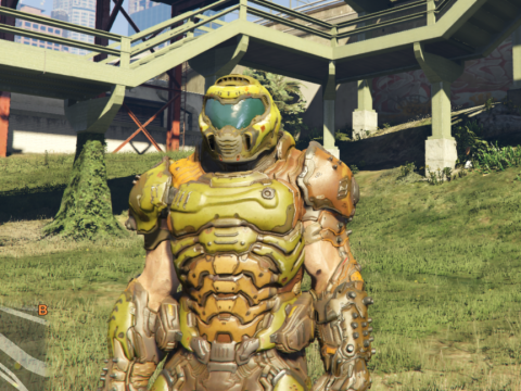 Doom Eternal Slayer [Add-On Ped] 1.0