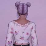 Double bun hairstyle for MP Female