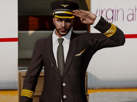Flight Captain Costume for MP Male and Female 1.0