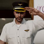Flight Captain Costume for MP Male and Female 1.0