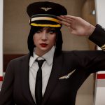 Flight Captain Costume for MP Male and Female 1.0