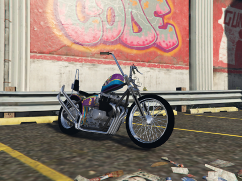 Honda CB750 Chopper [Add-On | Template] 1.2