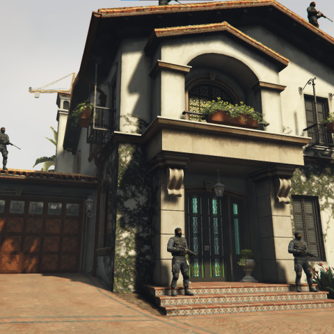 Michael's House SWAT Security 1.0 – GTA 5 mod