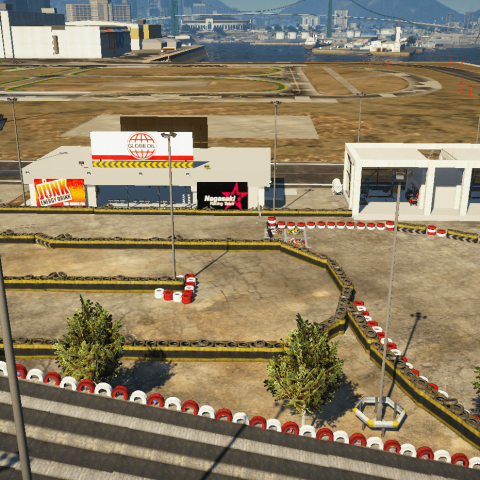 Kart Race Track | Airport [YMAP / FiveM] 1.1 – GTA 5 mod