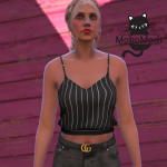 Knot Cropped Top for MP Female 1.0