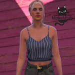 Knot Cropped Top for MP Female 1.0