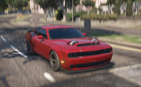 LS Swap Dodge Demon [Replace / FiveM | Animated] 1.0 – GTA 5 mod