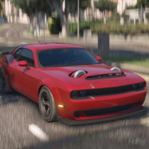 LS Swap Dodge Demon [Replace / FiveM | Animated] 1.0 – GTA 5 mod