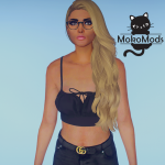 Laced Top for MP Female 1.1