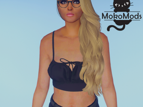Laced Top for MP Female 1.1