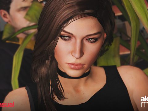 Lara Croft Custom Casual [Add-On Stream Ped] v1.5