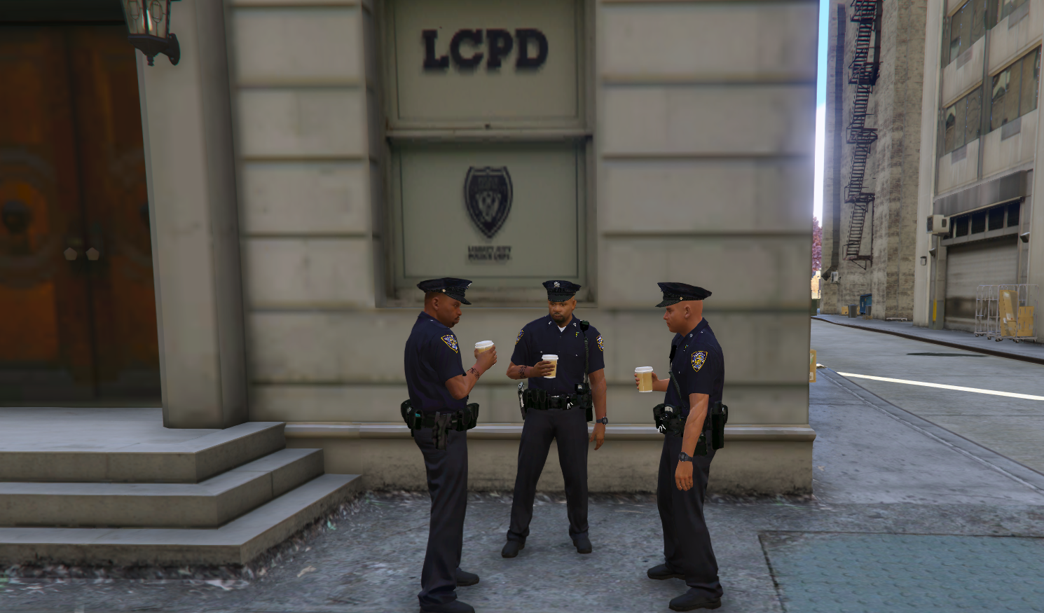 Liberty City Middle Park East LCPD Station Life 1.0