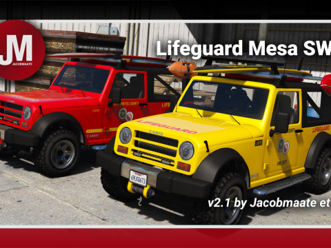 Lifeguard Mesa SWB [Add-On | FiveM Ready | Lore Friendly | Template] 2.1.1