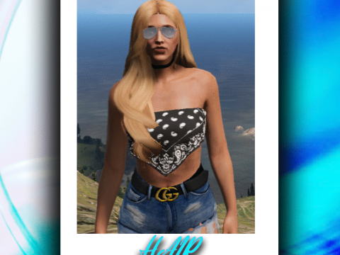Long Hair for MP Female [SP / FiveM] 1.1
