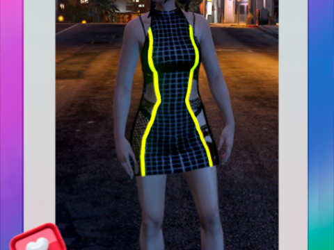 Neon Dress for Female (SP/FIVEM) 1.0