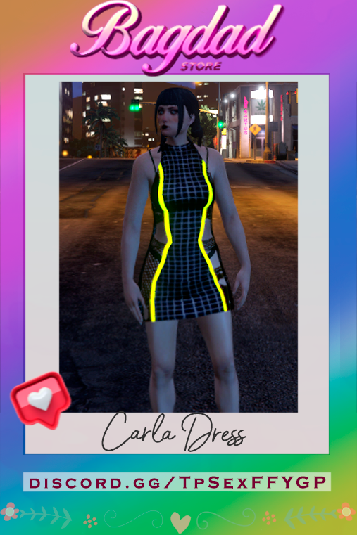 Neon Dress for Female (SP/FIVEM) 1.0 – GTA 5 mod