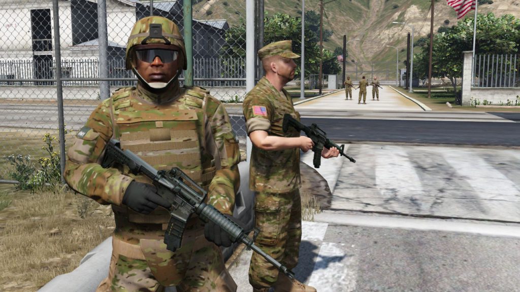 New Us Army (multicam) 1.0 – Gta 5 Mod