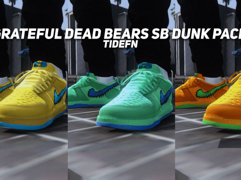 Nike SB Dunk Low Grateful Dead Bears Pack 1.0